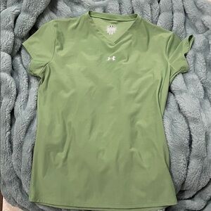 Under Armour Women's Short Sleeve Green Tee